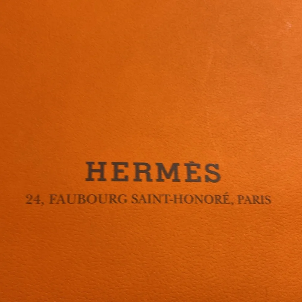 Hermès empty paper shopping bag & empty small cardboard box & muslin bag - Picture 7 of 10